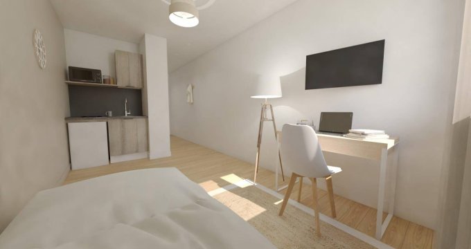 Achat / Vente immobilier neuf Annecy résidence étudiante à 11 min en voiture du centre-ville (74000) - Réf. 9130