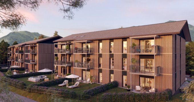 Achat / Vente immobilier neuf Châtillon-sur-Cluses à deux pas des stations de ski (74300) - Réf. 6351