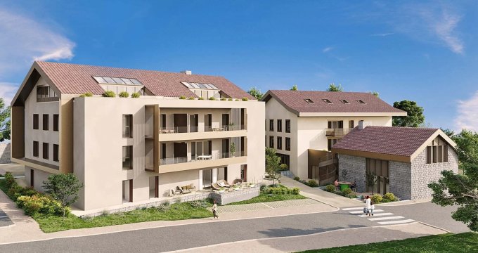 Achat / Vente immobilier neuf Copponex à mi-chemin entre Genève et Annecy (74350) - Réf. 8631