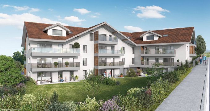 Achat / Vente immobilier neuf Cusy au centre du village (74540) - Réf. 6770