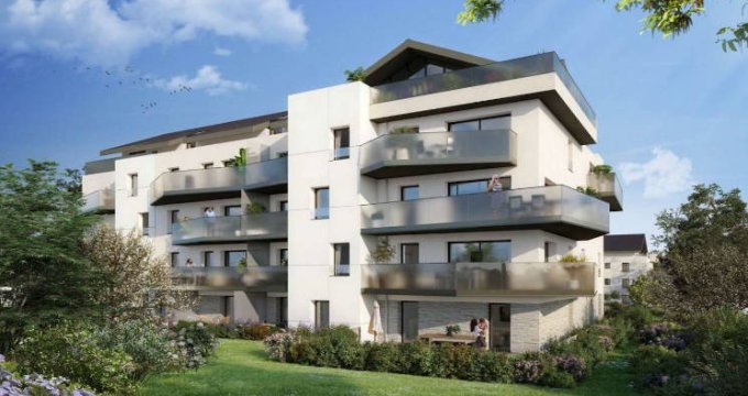 Achat / Vente immobilier neuf Divonne-les-Bains à deux pas du bus (01220) - Réf. 4769