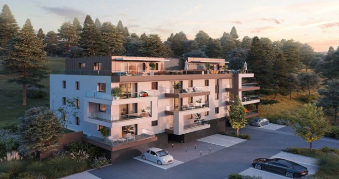 Achat / Vente immobilier neuf Évian-les-Bains vue sur le lac (74500) - Réf. 6066