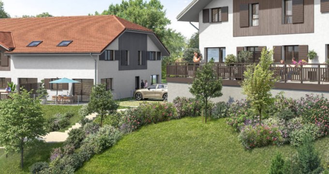 Achat / Vente immobilier neuf Hauteville-sur-Fier à 25 min de la gare d’Annecy (74150) - Réf. 12591
