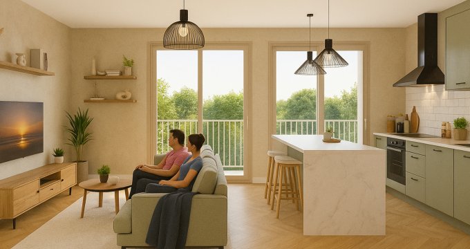 Achat / Vente immobilier neuf La Motte-Servolex au cœur de l’écoquartier des Granges (73290) - Réf. 13243
