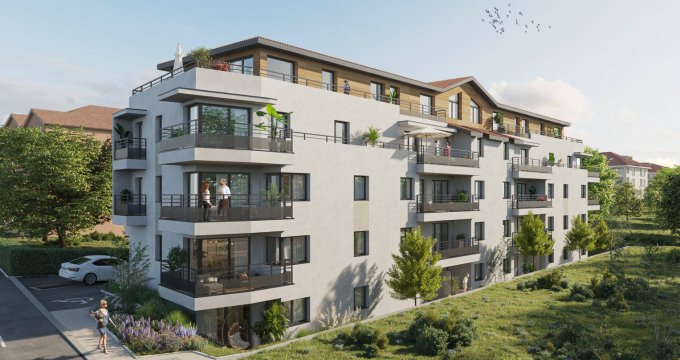 Achat / Vente immobilier neuf La Roche-sur-Foron entre nature et centre-ville (74800) - Réf. 7382