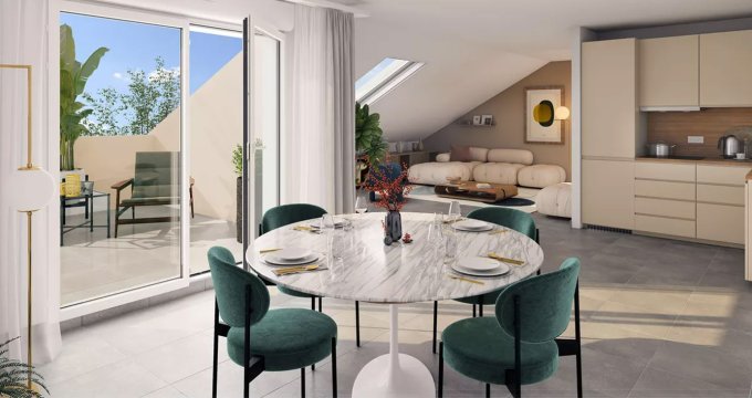 Achat / Vente immobilier neuf Marnaz à 40 minutes de Chamonix (74460) - Réf. 13713