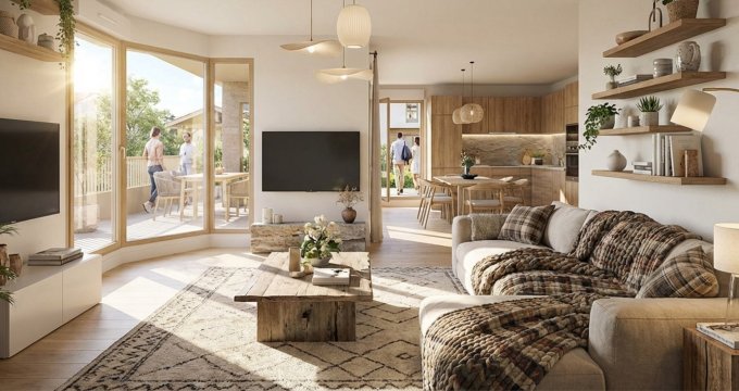 Achat / Vente immobilier neuf Prévessin-Moëns à 15 min du lac Léman (01280) - Réf. 13864