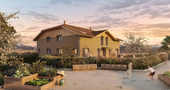 Achat / Vente immobilier neuf Saint-Jean-de-Tholome cadre bucolique (74250) - Réf. 6949