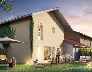 Achat / Vente immobilier neuf Allinges villas mitoyennes au cœur du village (74200) - Réf. 1125