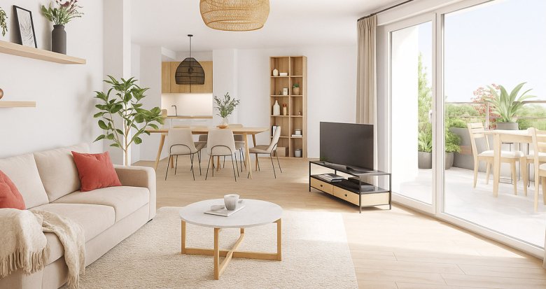 Achat / Vente immobilier neuf Allinges sur les hauteurs des rives du Léman (74200) - Réf. 13657