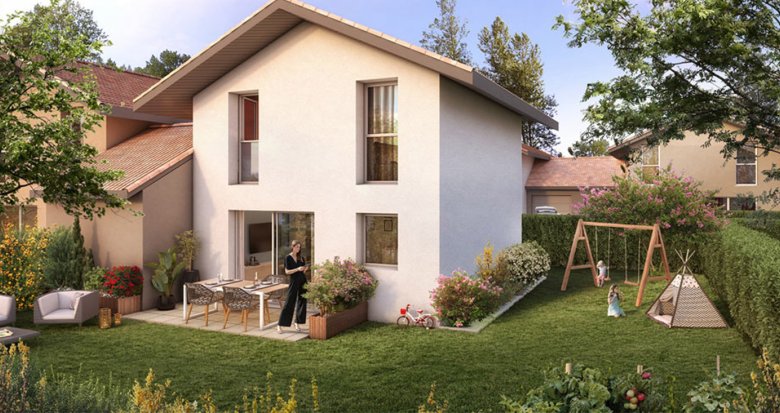 Achat / Vente immobilier neuf Allinges sur les hauteurs des rives du Léman (74200) - Réf. 13657