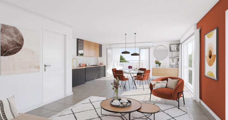 Achat / Vente immobilier neuf Ambilly à 450 m du tramway vers Genève (74100) - Réf. 13200