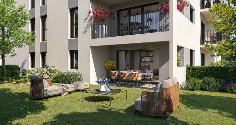 Achat / Vente immobilier neuf Ambilly à 450 m du tramway vers Genève (74100) - Réf. 13200