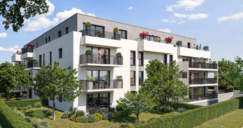 Achat / Vente immobilier neuf Ambilly à 450 m du tramway vers Genève (74100) - Réf. 13200