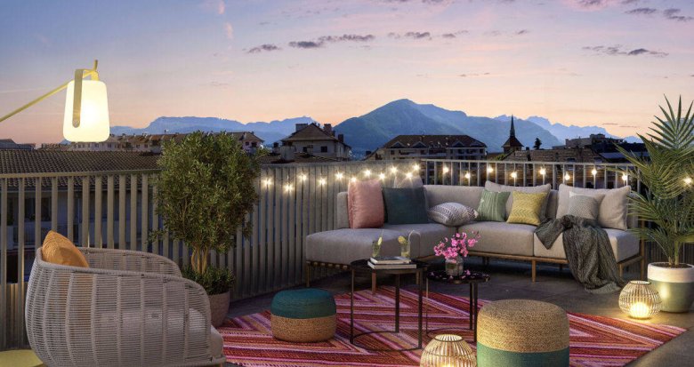 Achat / Vente immobilier neuf Annecy à 8 minutes à vélo du Pont des Amours (74000) - Réf. 11788
