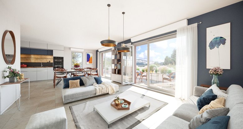 Achat / Vente immobilier neuf Annecy commune de Seynod proche commodités (74000) - Réf. 13169