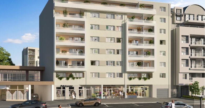 Achat / Vente immobilier neuf Annemasse à 100m du tramway vers Genève (74100) - Réf. 8003