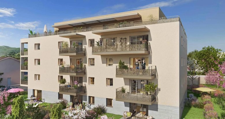 Achat / Vente immobilier neuf Annemasse à proximité immédiate du centre-ville (74100) - Réf. 13883