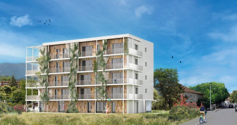 Achat / Vente immobilier neuf Annemasse ecoquartier de Château proche centre et tram (74100) - Réf. 11303
