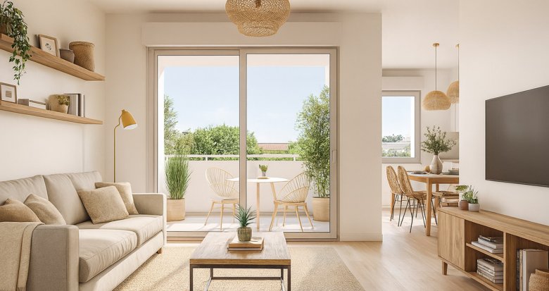 Achat / Vente immobilier neuf Annemasse quartier du Brouaz proche des commerces (74100) - Réf. 13676