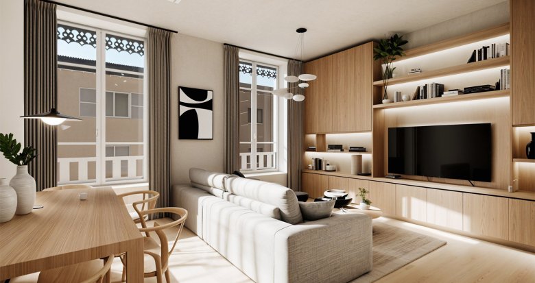 Achat / Vente immobilier neuf Annemasse réhabilitation à 550 du tramway (74100) - Réf. 13198