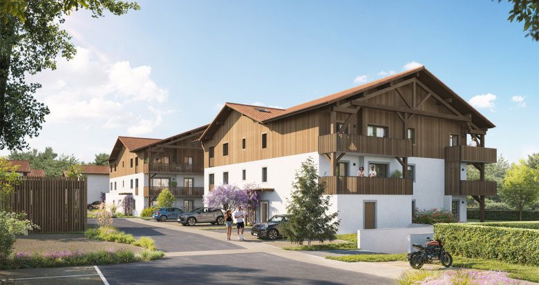 Achat / Vente immobilier neuf Anthy-sur-Léman à 800m du Lac Léman et de sa plage (74200) - Réf. 12727