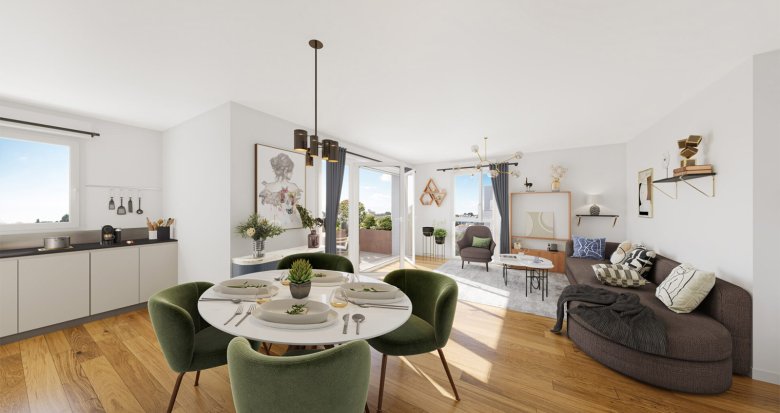 Achat / Vente immobilier neuf Bourg-en-Bresse à 160 mètres d’un arrêt de bus (01000) - Réf. 13384