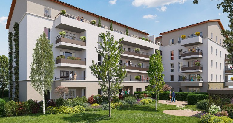 Achat / Vente immobilier neuf Bourg-en-Bresse à 450m de la gare SNCF (01000) - Réf. 13410