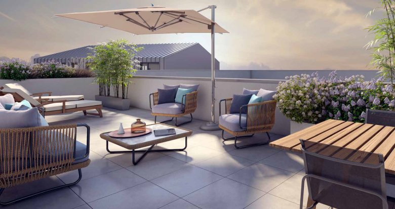 Achat / Vente immobilier neuf Bourg-en-Bresse proche centre face au Parc de la Préfecture (01000) - Réf. 13431