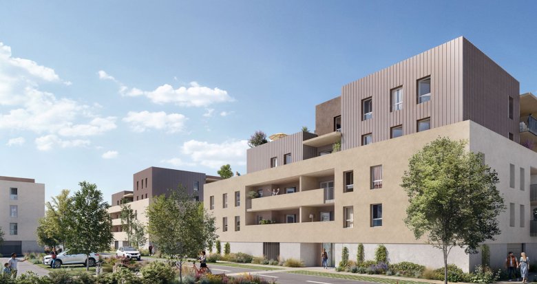 Achat / Vente immobilier neuf Bourg-en-Bresse secteur résidentiel proche centre et gare (01000) - Réf. 13387