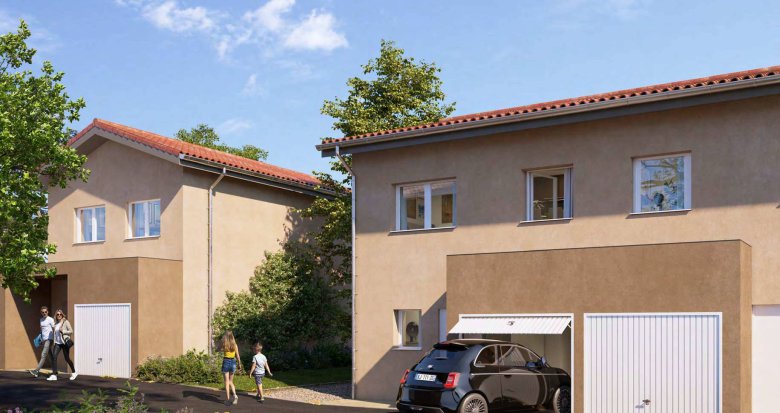 Achat / Vente immobilier neuf Cessy à 3 minutes de l’arrêt de bus 60 direction Genève (01170) - Réf. 13360