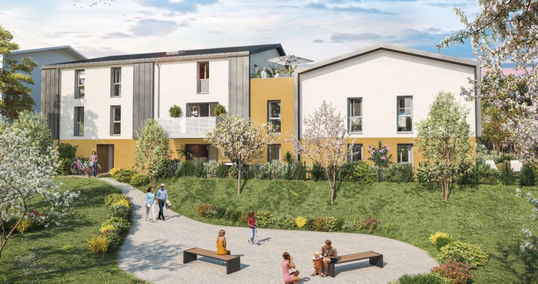 Achat / Vente immobilier neuf Challes-les-eaux à 15 min de Chambéry (73190) - Réf. 10744