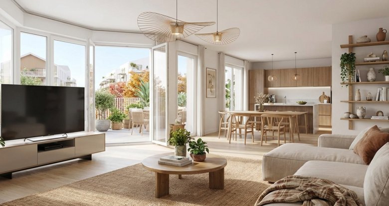 Achat / Vente immobilier neuf Chambéry écoquartier proche du centre-ville (73000) - Réf. 13873