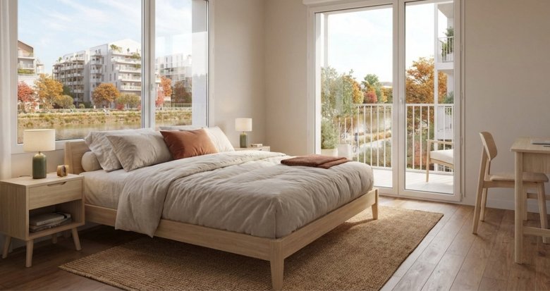 Achat / Vente immobilier neuf Chambéry écoquartier proche du centre-ville (73000) - Réf. 13873