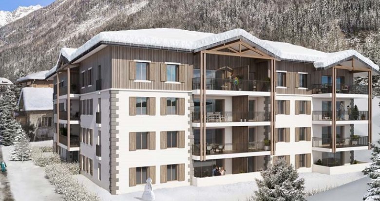 Achat / Vente immobilier neuf Chamonix Mont-Blanc proche centre-ville (74400) - Réf. 4976