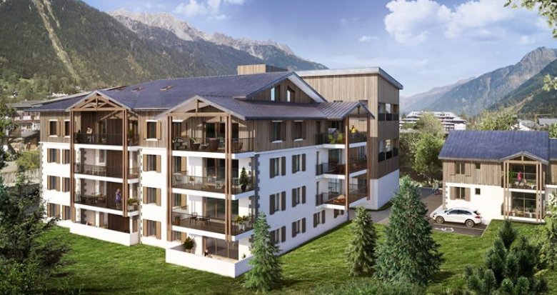 Achat / Vente immobilier neuf Chamonix Mont-Blanc proche centre-ville (74400) - Réf. 4976