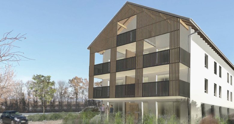 Achat / Vente immobilier neuf Chênex centre-ville à 30 min en voiture de Genève (74520) - Réf. 12534
