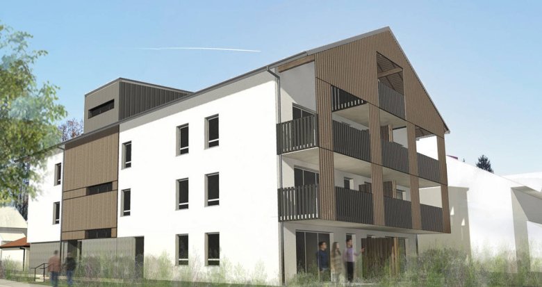 Achat / Vente immobilier neuf Chênex centre-ville à 30 min en voiture de Genève (74520) - Réf. 12534