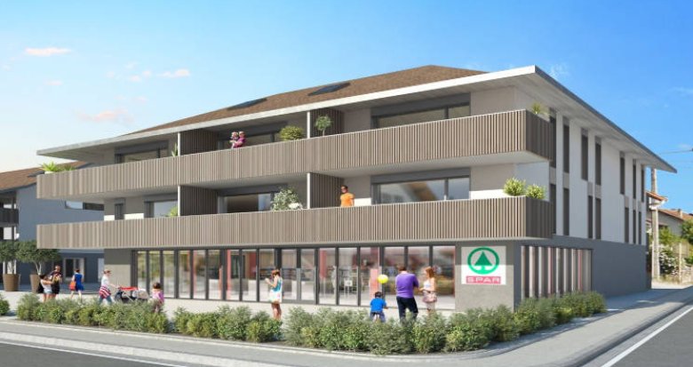 Achat / Vente immobilier neuf Chens-sur-Léman proche centre et lac (74140) - Réf. 4519