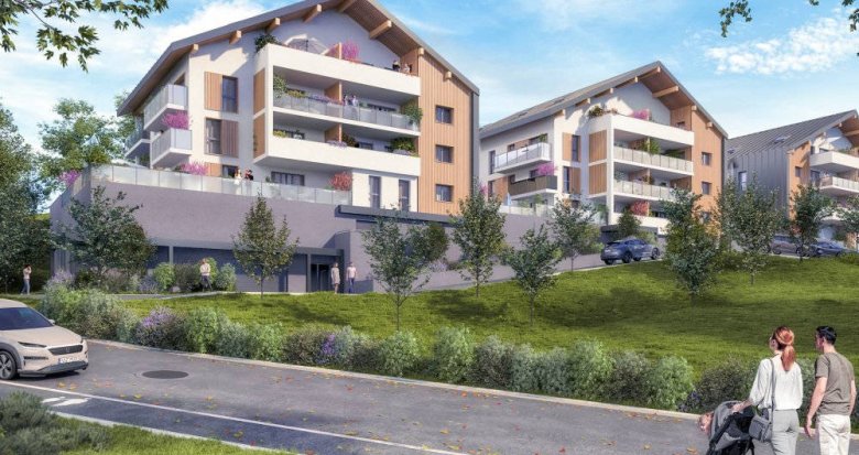 Achat / Vente immobilier neuf Choisy à 25 minutes de Annecy (74330) - Réf. 7070