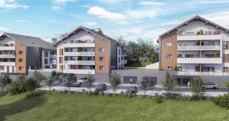 Achat / Vente immobilier neuf Choisy à 25 minutes de Annecy (74330) - Réf. 7070