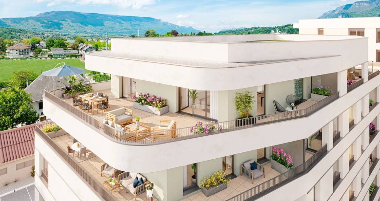 Achat / Vente immobilier neuf Cognin à 7 minutes du centre-ville de Chambéry (73160) - Réf. 12560