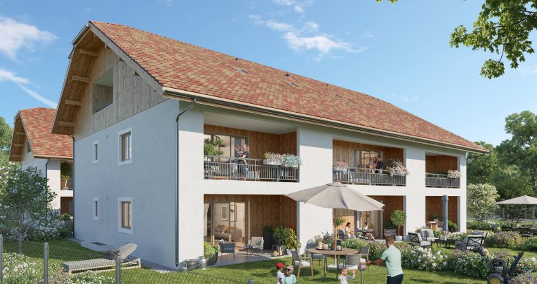 Achat / Vente immobilier neuf Cornier résidence intimiste (74800) - Réf. 6869