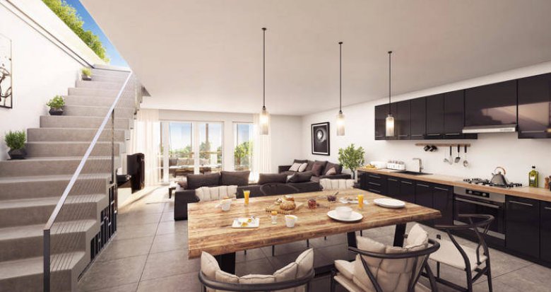 Achat / Vente immobilier neuf Ferney-Voltaire à quelques mètres du parc (01210) - Réf. 12583