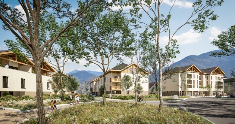 Achat / Vente immobilier neuf Gilly-sur-Isère à moins de 10 min d’Albertville (73200) - Réf. 8592