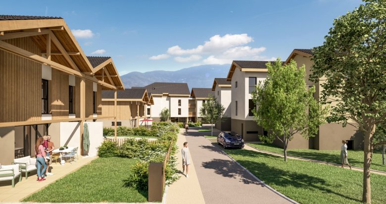 Achat / Vente immobilier neuf Gilly-sur-Isère à moins de 10 min d’Albertville (73200) - Réf. 8592