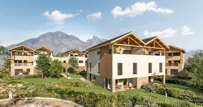 Achat / Vente immobilier neuf Gilly-sur-Isère à moins de 10 min d’Albertville (73200) - Réf. 8592