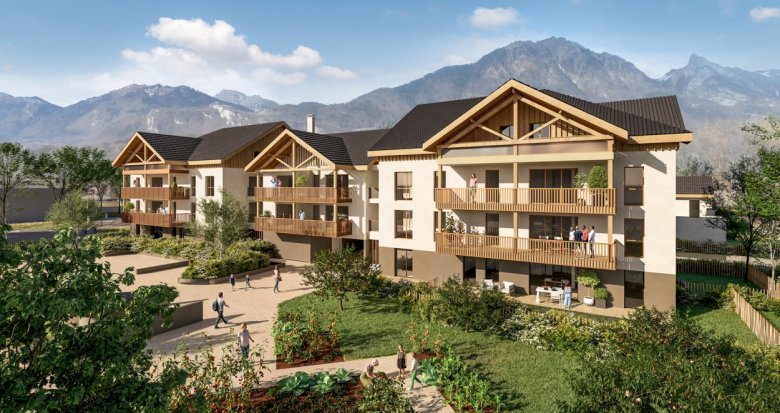 Achat / Vente immobilier neuf Gilly-sur-Isère à moins de 10 min d’Albertville (73200) - Réf. 8592