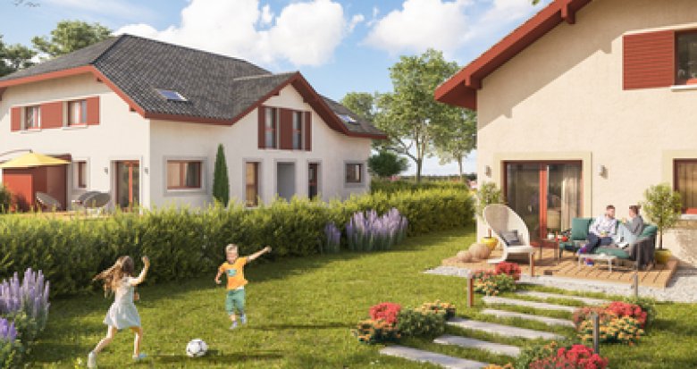 Achat / Vente immobilier neuf Hauteville-sur-Fier proche Rumilly (74150) - Réf. 3635