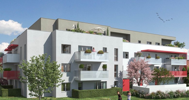 Achat / Vente immobilier neuf La Motte-Servolex à 10 min Lac du Bourget et Chambéry (73290) - Réf. 8542